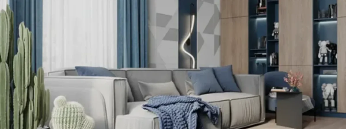 Акцентная стена: краска, панель, обои — как выбрать