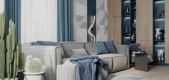 Акцентная стена: краска, панель, обои — как выбрать