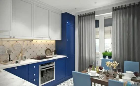 Как работать с белыми кухнями: тёплые/холодные акценты