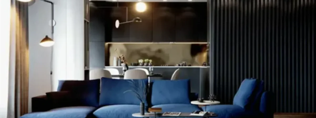 Мебель по контуру стен: когда это уместно