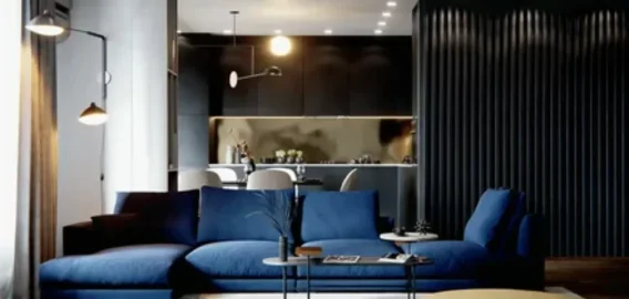 Мебель по контуру стен: когда это уместно