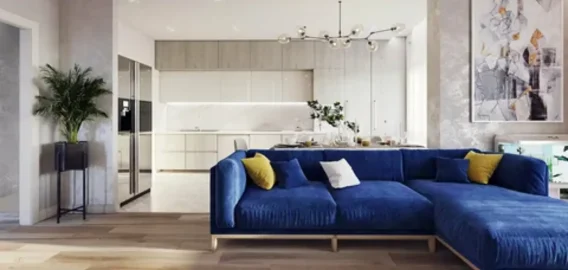 Нейтральная база + яркие кресла: проверенная формула