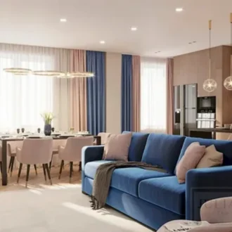 Скрытые карнизы и потолочные ниши: чистая линия