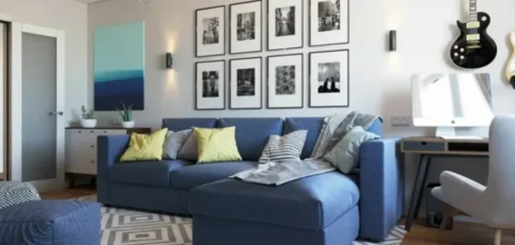 Тёплые/холодные белые светильники и цвет стен