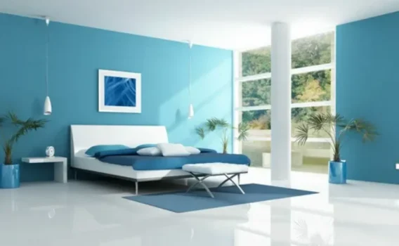 Цветные потолки: когда поднимать, а когда «давят»